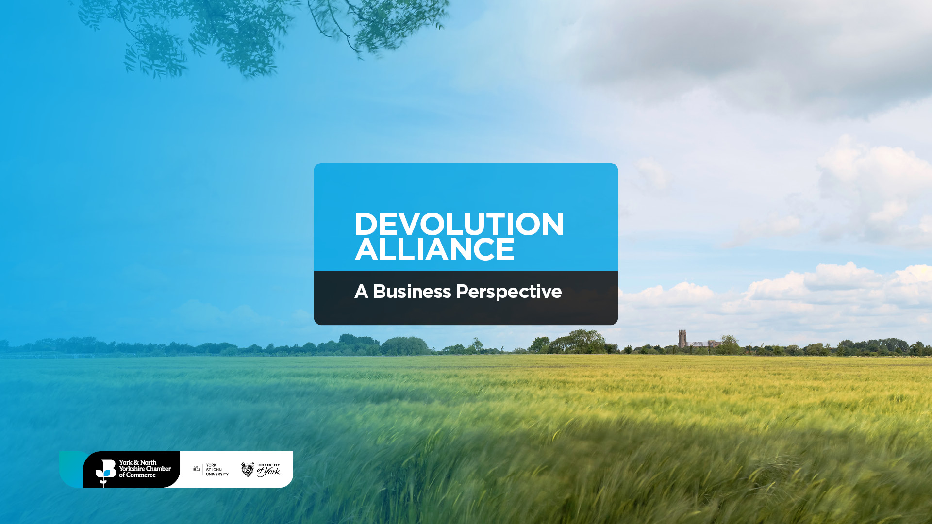 Devolution Alliance call to action for mayor West & North Yorkshire