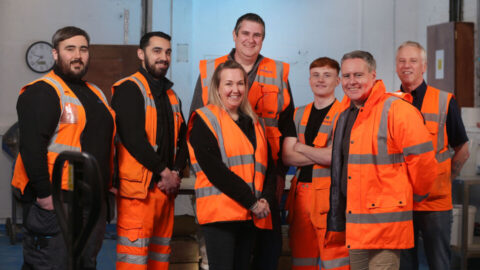 Picture: Lorne Campbell / Guzelian
Staff photographs of the new facilities including office and laboratory at Oscrete in Bradford, West Yorkshire.
PICTURE TAKEN ON MONDAY 10 MARCH  2025