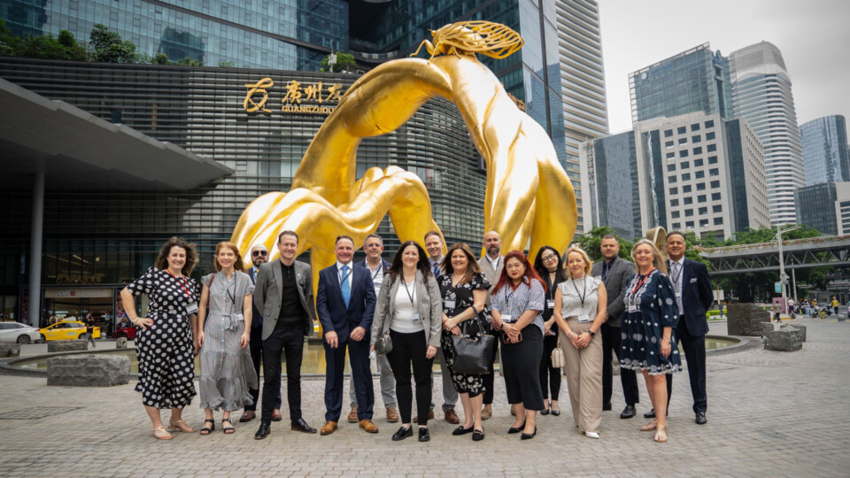 China-tade-mission-arrival