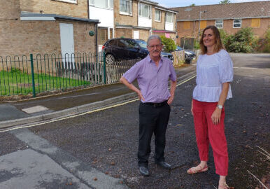 Cllrs-Dave-Merrett-and-Kate-Ravilious-in-Walmgate-with-Willow-House-in-the-background.jpg
