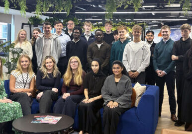NEW FACES: UK top 10 accountancy firm Azets has welcomed 23 new graduates and school leavers at its offices in Yorkshire.  Some of the new trainees are pictured at Azets' office in Leeds with office managing partner Jessica Lawrence, sat in the front row far left.